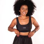 Conjunto short preto