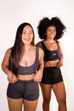 Conjunto short preto - Imagem 3